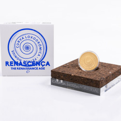Moeda 5€ O Renascimento Ouro Proof Portugal 2019