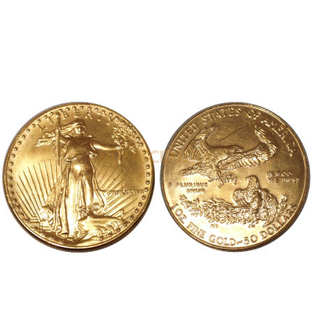 Moeda Ouro 50 Dólares Eagle Libeerty USA