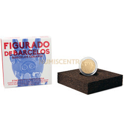Moeda 2,5 Euro Comemorativa Figurado de Barcelos Portugal 2016 (Ouro proof)