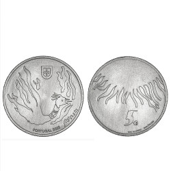 Moeda 5€ Um Renascimento Lendário FENIX Portugal 2025 Cuproníquel