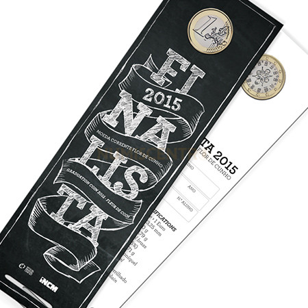 Moeda 1€ do Finalista 2015 FDC