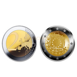 2 Euros 30 Anos da Bandeira da Europa - Alemanha 2015 A