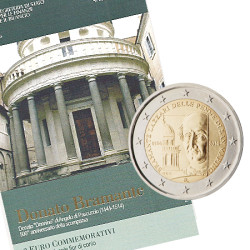 Moeda 2 Euros Donato Bramante - San Marino 2014