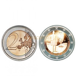 Moeda 2 Euros Spyridon Louis - Grécia 2015