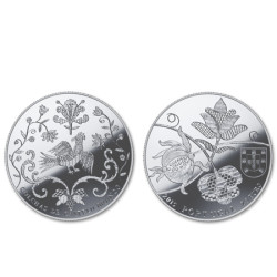Moeda 2,5€ Comemorativa Colchas de Castelo Branco Cuproniquel 2015
