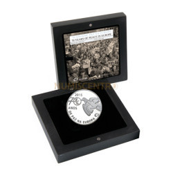 Moeda 2,5€ Comemorativa 70 Anos na Europa - Portugal 2015 Prata Proof