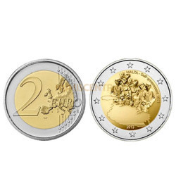 2 Euros Independencia 1921 Malta 2013