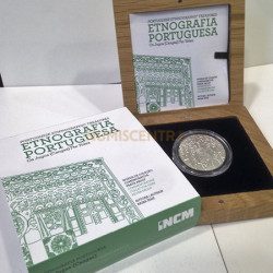 Moeda 2,5€ Comemorativa Jugos estojo normal Portugal 2014 Prata Proof