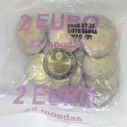Moedas 2 Euros 60 Aniversário Direitos Humanos Portugal 2008