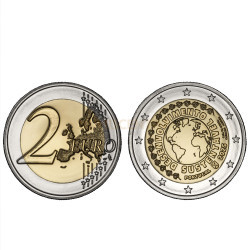 Moeda 2 Euros Desenvolvimento Sustentável Portugal 2025 BNC