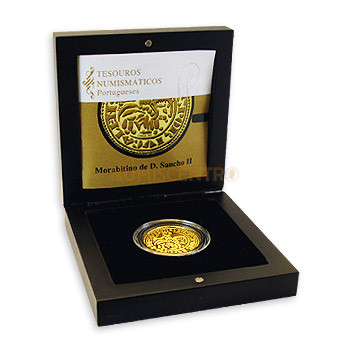 Moeda Comemorativa O Morabitino de D.Sancho II 2009 Ouro