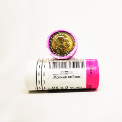 Rolo Moedas 2 Euros Henri e Albert II Luxemburgo 2005