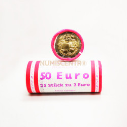 Rolo Moedas 2 Euros Tratado Roma Austria 2007