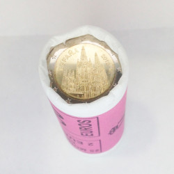 Rolo Moedas 2 Euro Castelo de Burgos Espanha 2012