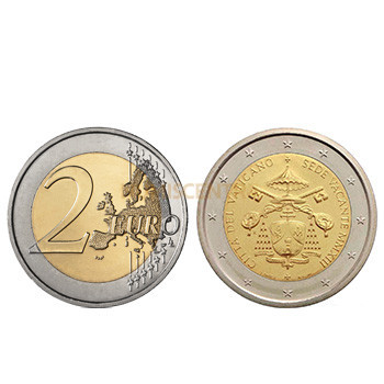 2 Euros XXviII Encontro da Juventude Rio Janeiro Vaticano 2013