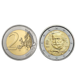 2 Euros Giuseppe Verdi Italia 2013